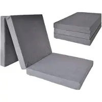 Viking Choice Logeermatras - grijs - opvouwbaar matras - 195 x 80 x 10