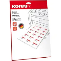 Kores Universele etiketten 190x38mm