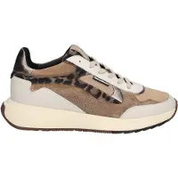 Floris van Bommel Sneakers laag 'Suvi 03' crème / cappuccino / taupe / zwart