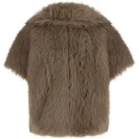 NUKUS Dames Blazers Loua Gilet - Taupe - Maat L