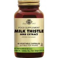 Solgar Milk Thistle Herb Extract | 60 capsules