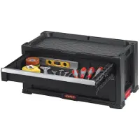 Keter 237790 Gereedschapskist (leeg) Zwart
