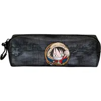 KARACTERMANIA One Piece Ropes Fan Vierkantige Etui, Wit. Geschikt voor mannen, one size