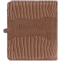 Kalpa 1011-63 A5 Agenda glans Croco Taupe 1 week per 2 paginas 2026-2027-2028