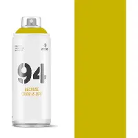 Montana Colors MTN94 Yosemite Gele spuitverf - 400ml lage druk en matte afwerking