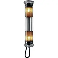 DCW éditions In The Tube 100-500 Hanglamp Vertical | Silver | Gold Mesh | Transparent