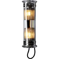 DCW éditions In The Tube 100-350 Hanglamp Vertical | Gold | Silver Mesh | Transparent