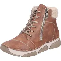 Rieker Veterlaarzen 'Booties' bruin