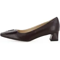 Evita Pumps 'Sabrina' beige / donkerbruin