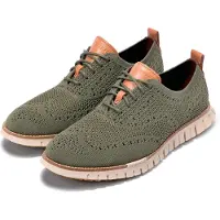 Cole Haan Veterschoen 'ZEROGRAND' olijfgroen