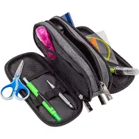 Wedo Potloodetuis, Schlamper-Etui College, Polyester, grau