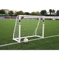 Precision Match Posts 2.13x3.66x1.20 M Football Goal Groen