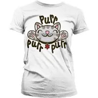 Hybris The Big Bang Theory Dames Tshirt -XL- Soft Kitty Purr-Purr-Purr Wit