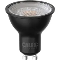 Calex GU10 LED Spot Zwart | 4W 320Lm 2700K | 220-240V 827 | Met Daglicht Sensor