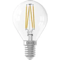 Calex 5x LED lamp E14 | Kogel P45 | Filament | Helder | 2700K | Dimbaar | 4.5W (40W)