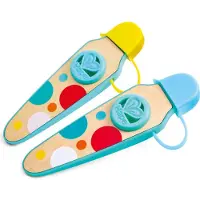 Hape muziek speelgoed Rhythm & Hum Pocket Kazoo set van 12.