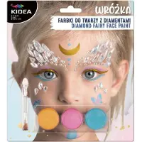 Derform Schminkset Fee met Diamanten - Goud, Roze, Blauw