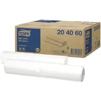 Tork Afvalzak, groen, 60 liter van milieuvriendelijk polyethyleen, - 1 stuk (209860), Afvalzak, Groen