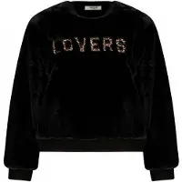 Deeluxe Sweatshirt 'Kylera' ecru / donkerbruin / oranje / zwart