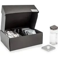 Napkin CREHO SET CASA - NPKHR00802 - NPKHR00802 - 1 glazen karaf - 2 essenceflesjes - 20 x tissues - 6 x tray