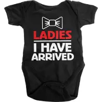 Hybris - Ladies - I Have Arrived Romper Baby - 12 maanden - Zwart