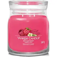 Yankee candle Geurkaars Medium Jar Red Raspberry Signature 368 Gr