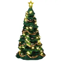 Lemax Joyful Christmas Tree Clear Light 12x7x20 cm Kerstdorp