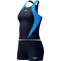 Speedo - Women's Hyperboom Splice Tankini Set - Tankini 36, blauw