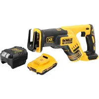 DeWalt DCS 367 D1 accu-reciprozaag 18 V borstelloos + 1x oplaadbare accu 2.0 Ah + lader