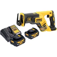 DeWalt DCS 367 M2 accu-reciprozaag 18 V borstelloos + 2x accu 4.0 Ah + lader