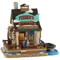 Lemax Fibber's Fish Shack 19x23x22 cm Kerstdorp