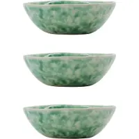 House Doctor Diva schaal 4 cl 3-pack Groen