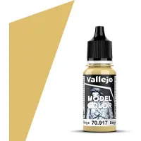 Vallejo Hobbyverf Acrylverf - 70917 Model Color Beige - Acryl Verf flesje - 17 ml