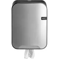Mts euro products keukenrolhouder Quartz midi 37,5 x 26,5 cm zilver