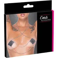 Cottelli - tepelstickers - sierlijk design - zilver