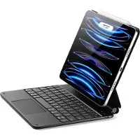ESR Toetsenbord Hoes Hoes Geschikt voor Apple iPad Air 11 (2024/2025/2026)/Air 10.9 (2022/2020)/Pro 11 (2022/2021/2020/2018) - Rebound Magnetic Keyboard Book Case - Zwart