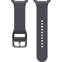 Samsung Galaxy Watch 8 Series Siliconen Sport Bandje Donkergrijs S/M