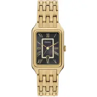 Fossil Analoog horloge 'RAQUEL' goud / zwart
