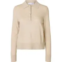 Selected Trui 'SLFThea' beige