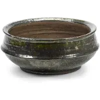 Serax Dune Plantenbak 02 Dark Green | Small