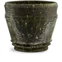 Serax Mesa Plantenbak 01 Dark Green | Large