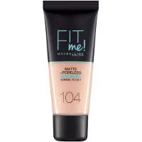 L'Oréal Fit Me Matte & Poreless Foundation Soft Ivory - 30 ml