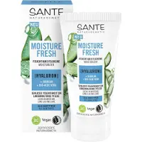 Sante Naturkosmetik Moisture Fresh Hydraterende Gezichtscrème met hyaluron, squalaan en biologische aloë vera Gezichtscrème 50 ml
