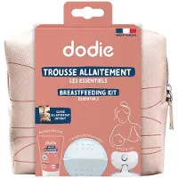 Dodie Borstvoedingsset - 9-delige kit met borstvoedingsbalsem en kompressen - Terracotta (9 stuks)
