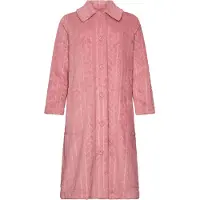 Pastunette Fleece oudroze badjas knopen | Maat XXXL