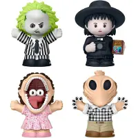Mattel - Beetlejuice - Little People Collector Mini Figures 4-Pack 7 cm