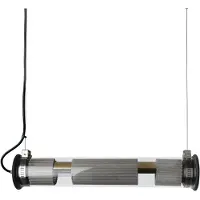 DCW éditions In The Tube 120-700 Hanglamp Horizontal | Gold | Silver Mesh | Black