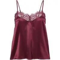 LASCANA Slaapshirt bordeaux