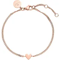 Purelei Armband 'Tiny Heart' rose-goud