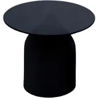 Brix bijzettafel isa black 50x50x45cm